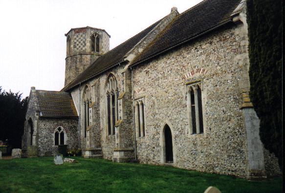 Church from the south east